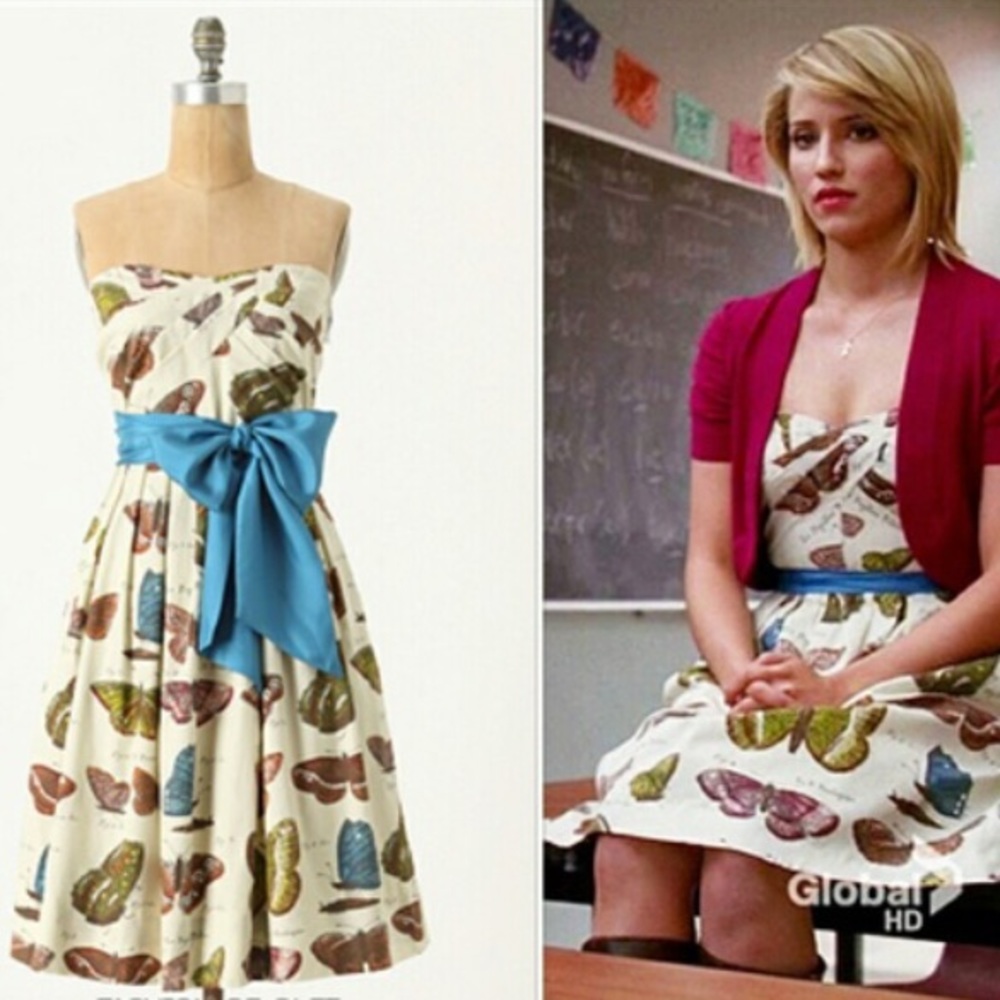 Anthropologie Butterfly Dress
